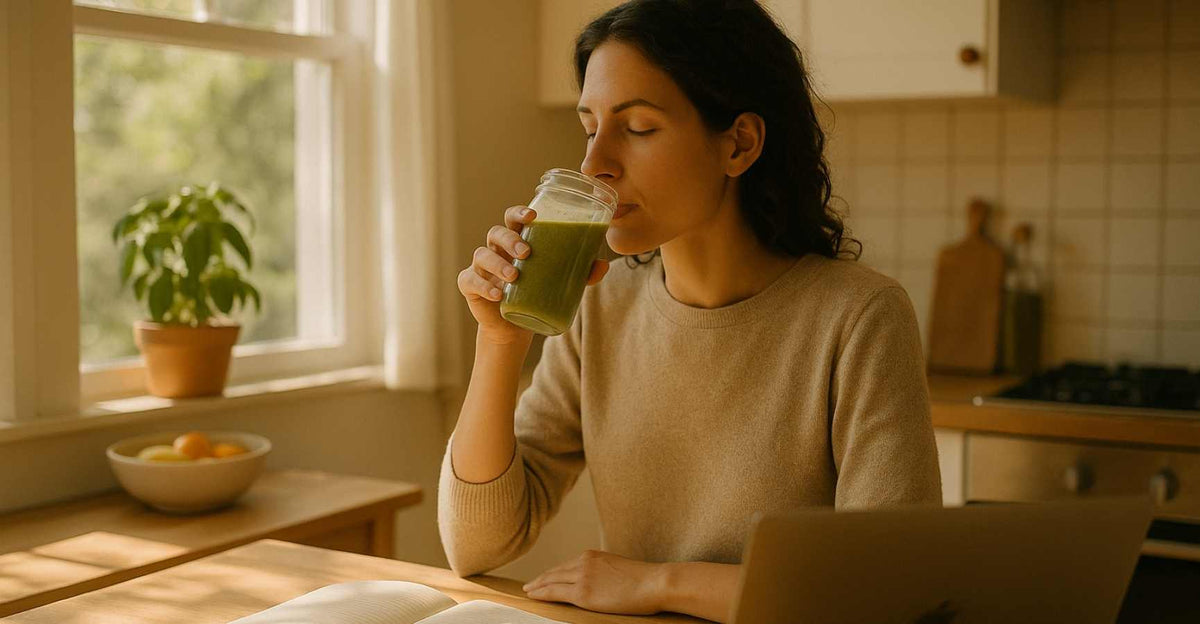 Forget Coffee: Blend This Ashwagandha Smoothie for Stress Relief