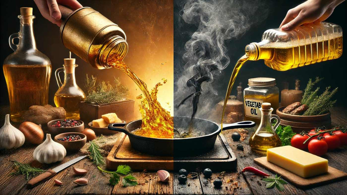 Beef Tallow vs. Vegetable Oil A Nutritional Showdown for Better Health