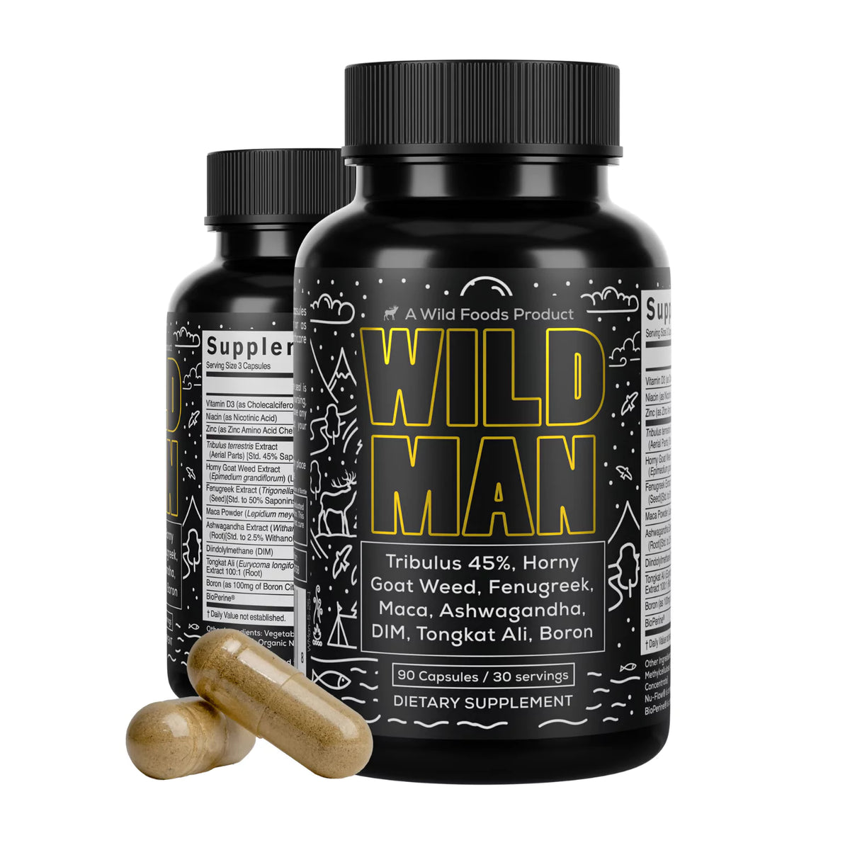 Wholesale of 10 - Wild Man Men's Herbal Hormone Stack