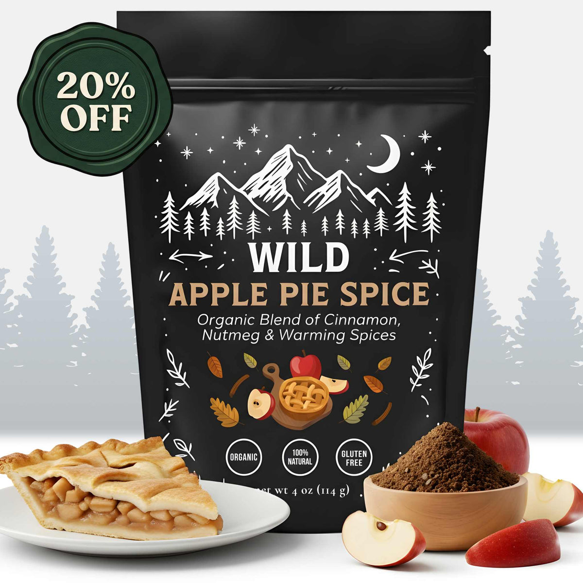 Wild Apple Pie Spice 4oz