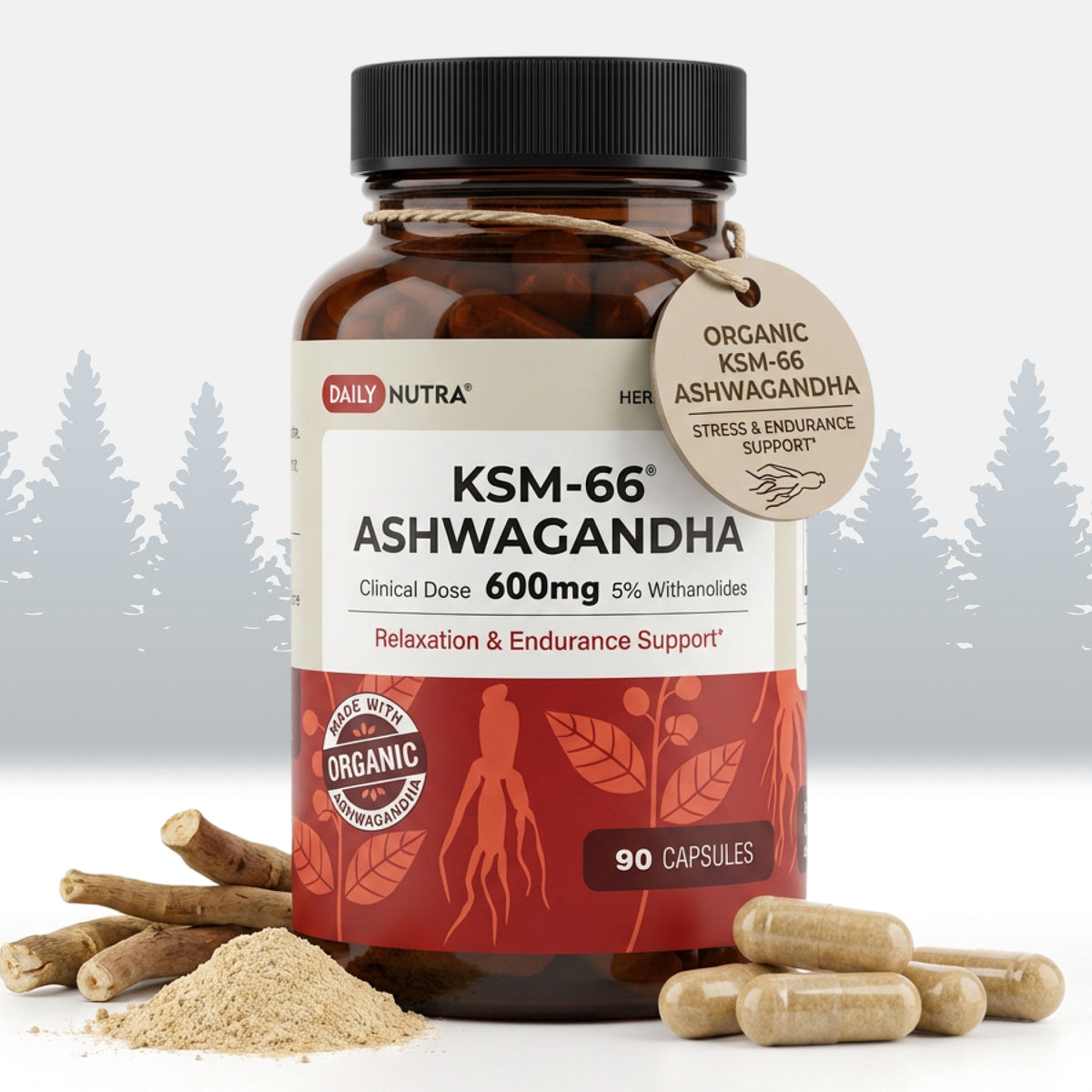 Wholesale of 10 - Daily Nutra KSM-66 Ashwagandha 90c