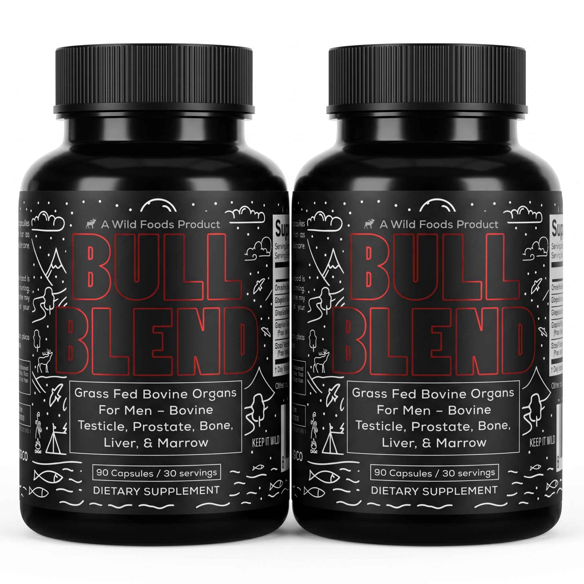 Bull Blend, 30 servings – supporting natural energy levels and male vitality.
