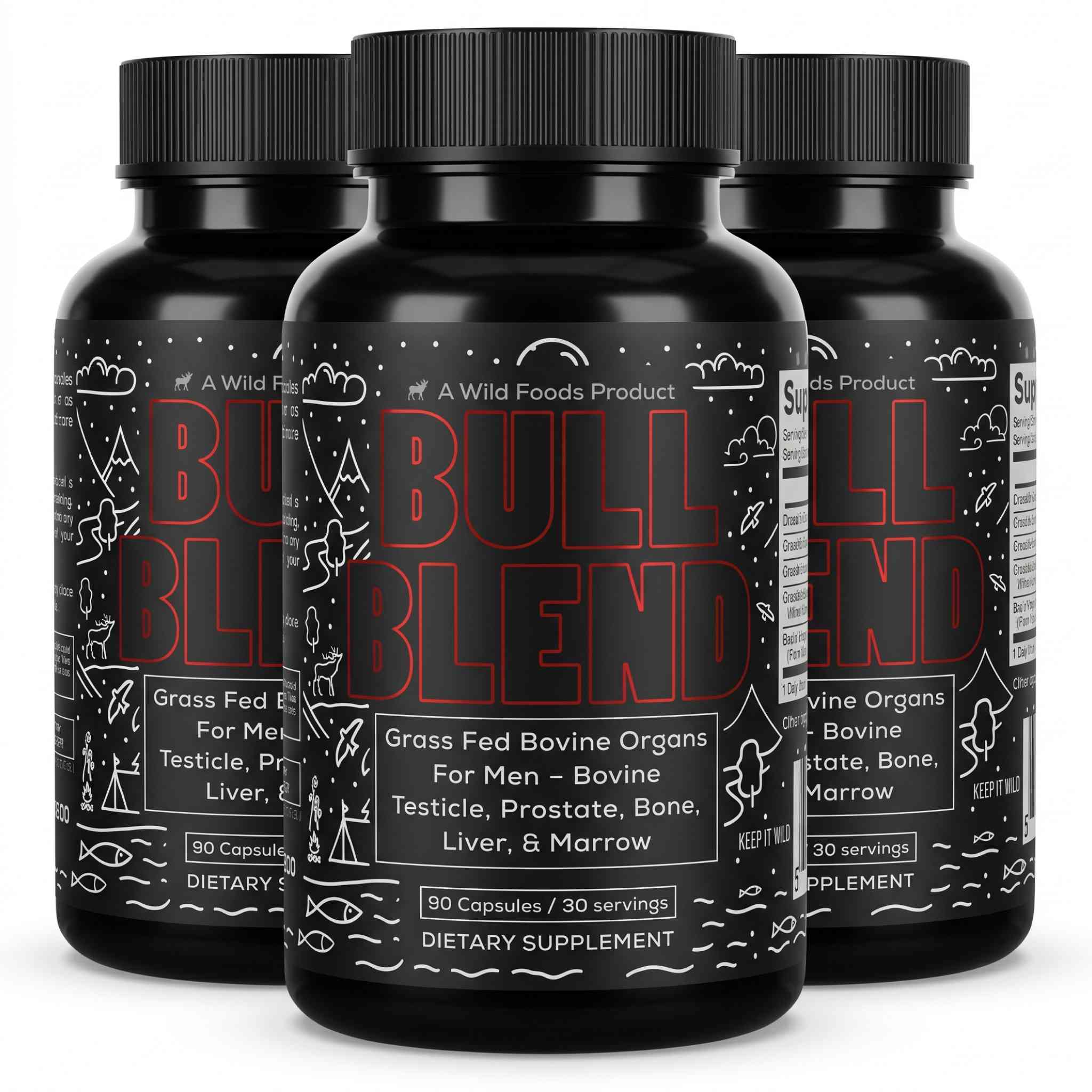 Bull Blend, 30 servings – supporting natural energy levels and male vitality.