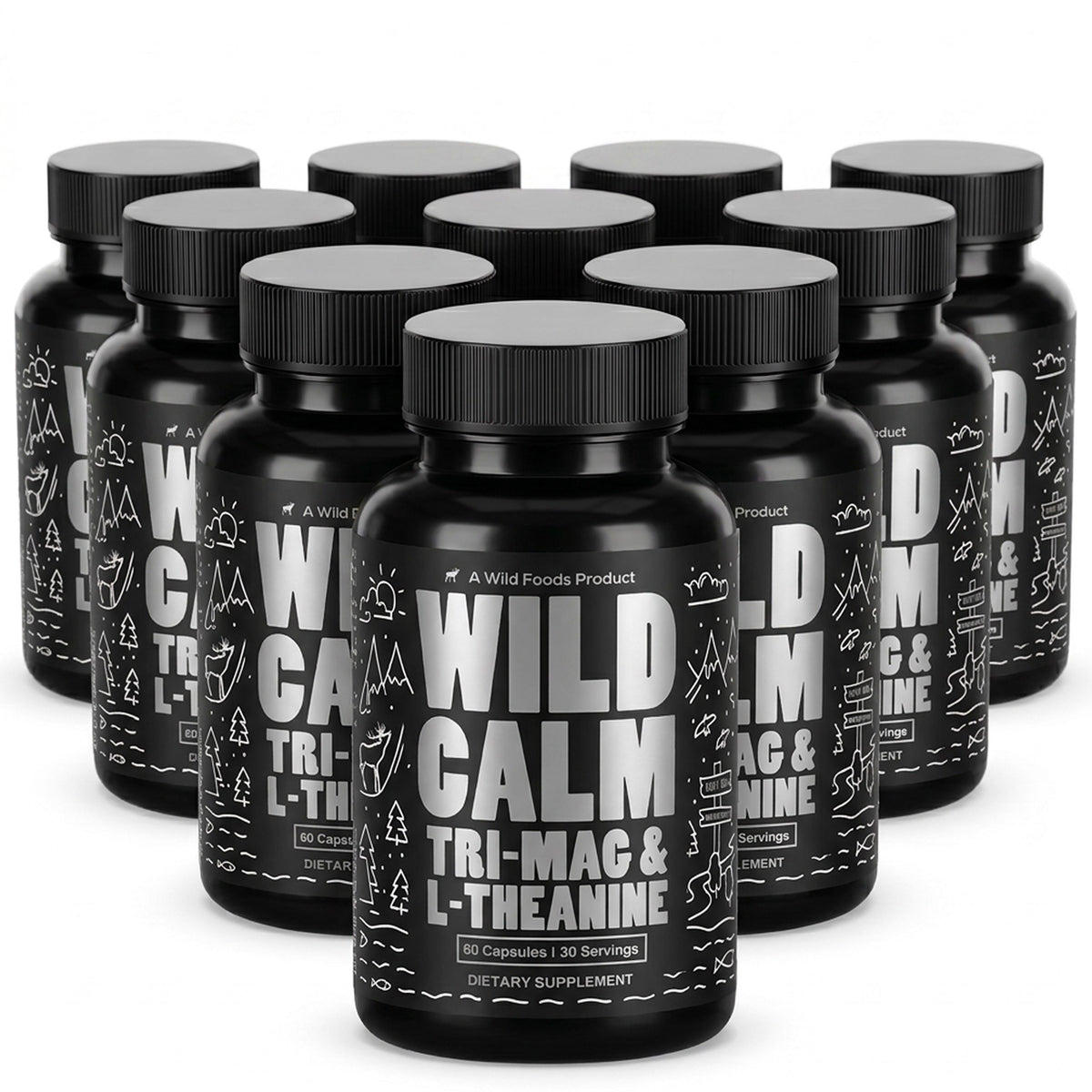 Wholesale of 10 - Tri-Mag with L-Theanine
