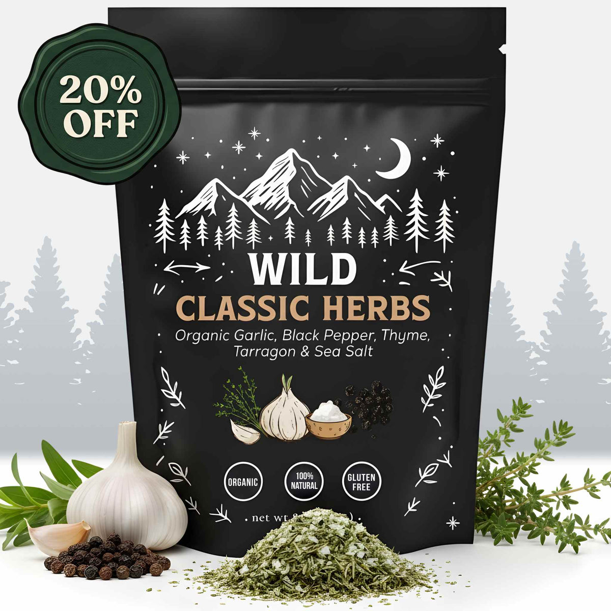 Wild Classic Herbs 4oz