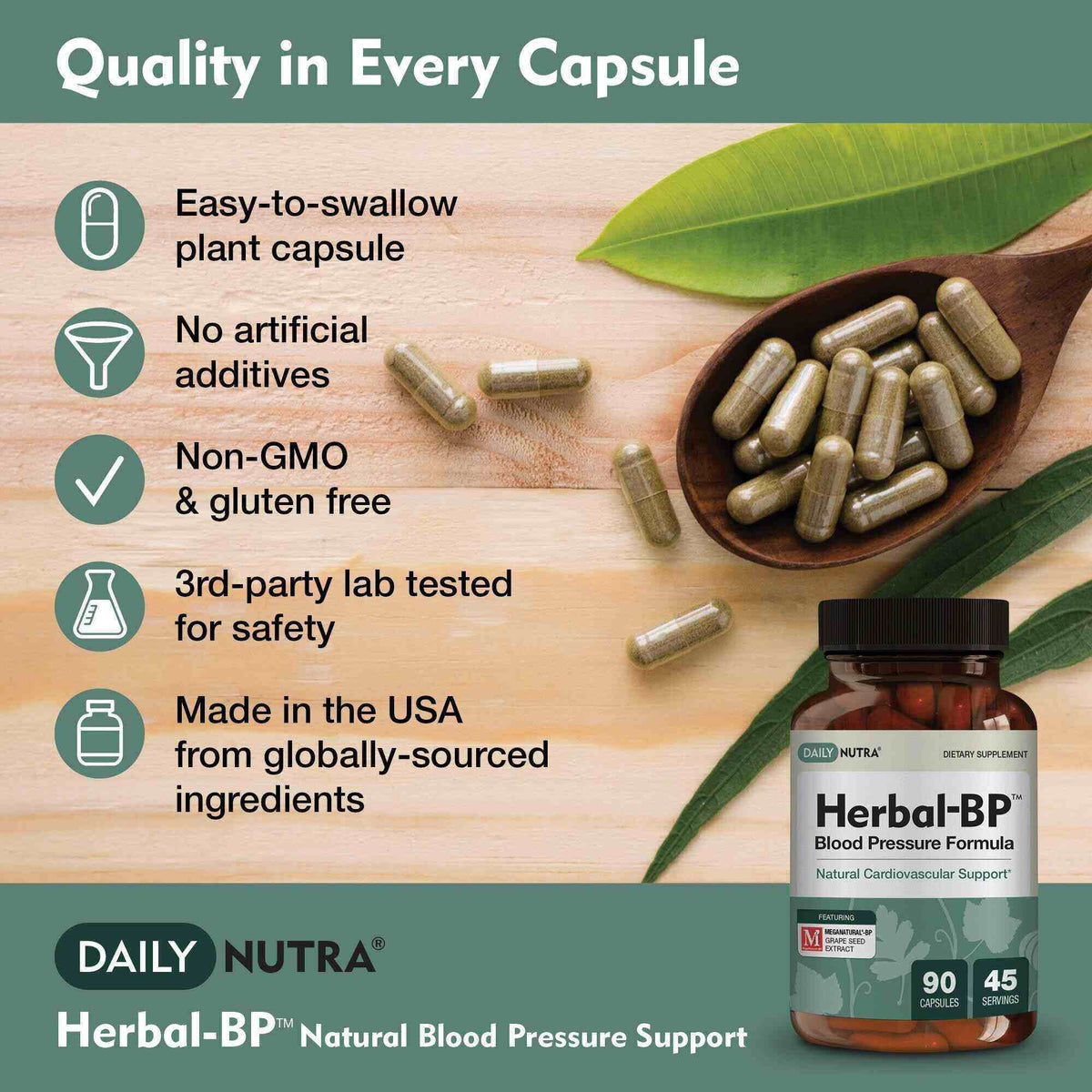 Herbal-BP - Supports circulatory wellness