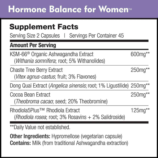 Wholesale - Hormone Balance for Women
