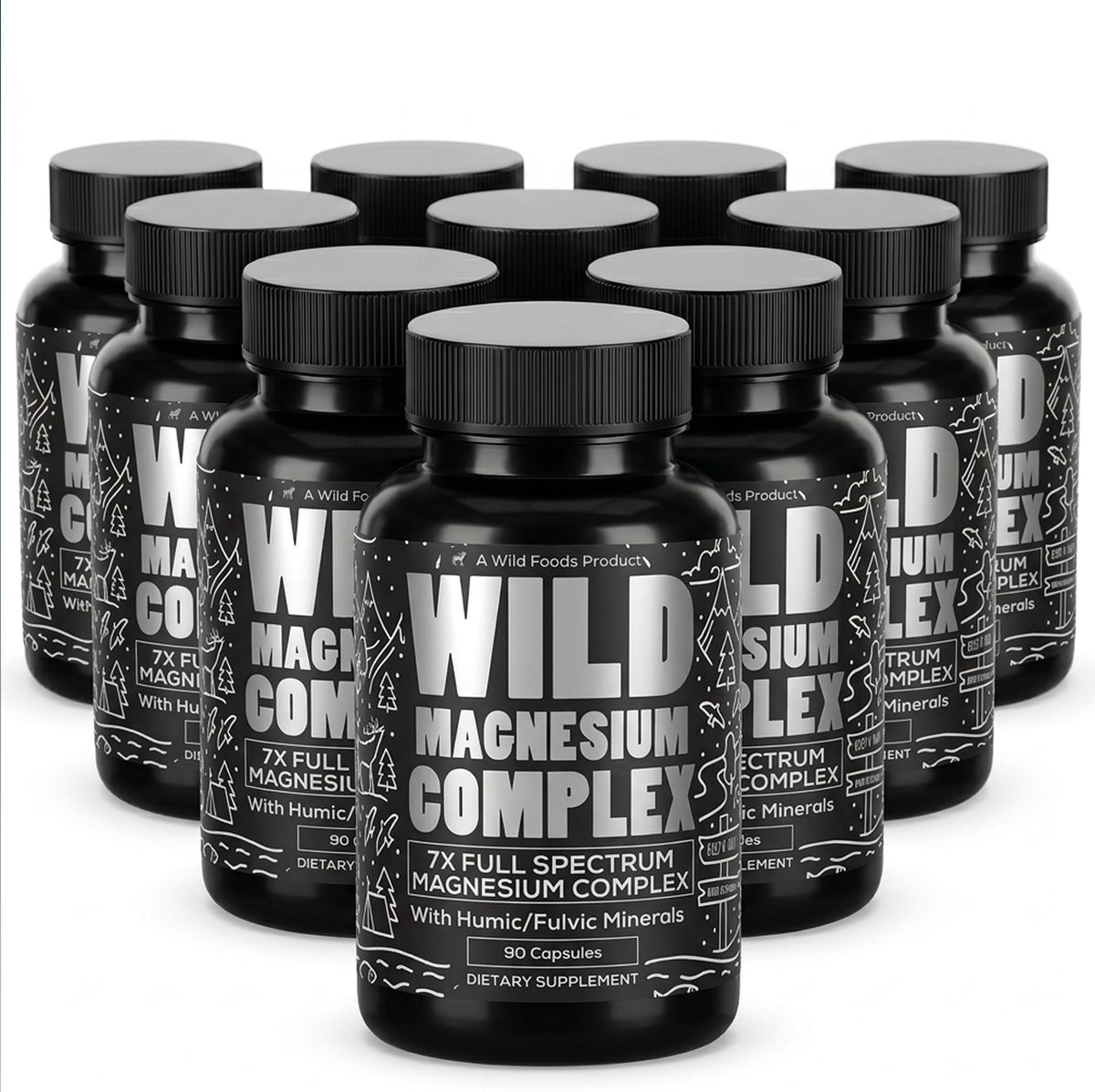 Wholesale of 10 - Wild Magnesium Complex - 7x Forms