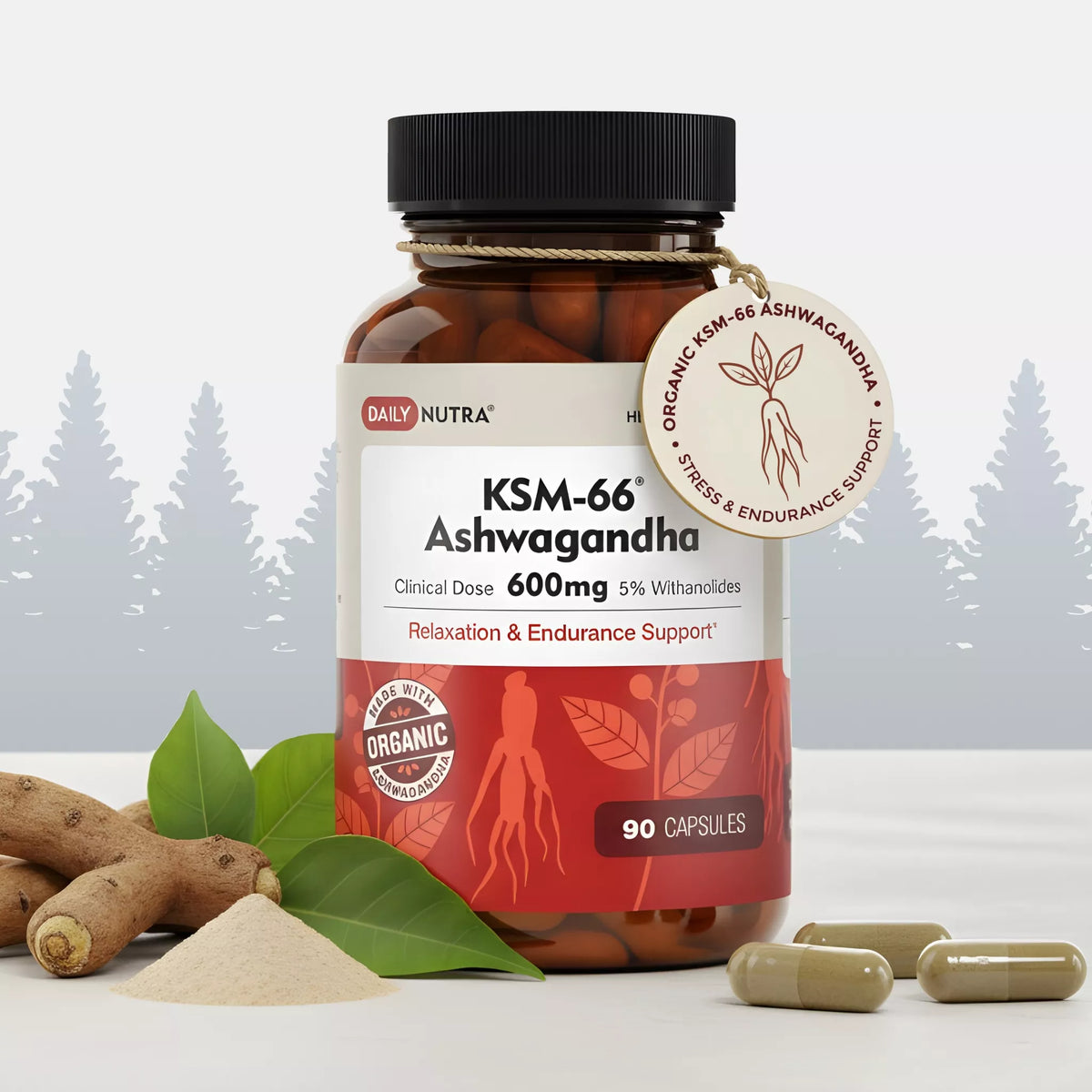 Wholesale of 10 - Daily Nutra KSM-66 Ashwagandha 60c