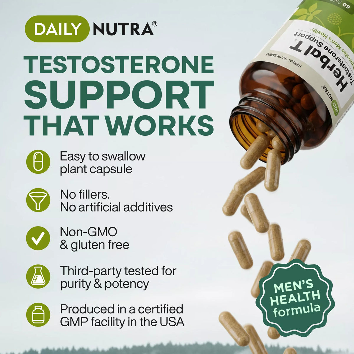 Herbal T - Men’s Performance Support