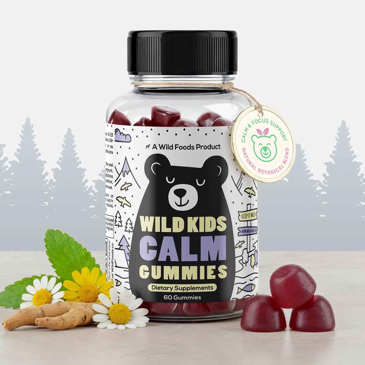 Wild Kids Calm Gummies – Supports Calm & Restful Sleep