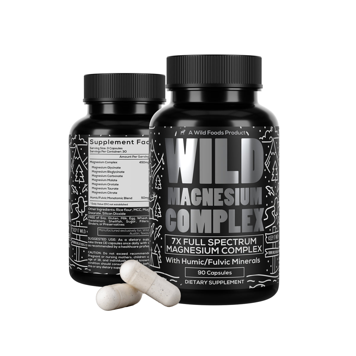 Wholesale of 10 - Wild Magnesium Complex - 7x Forms