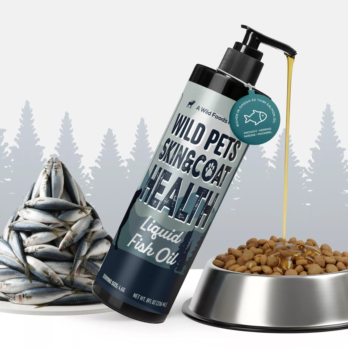 Wild Pets Liquid Fish Oil