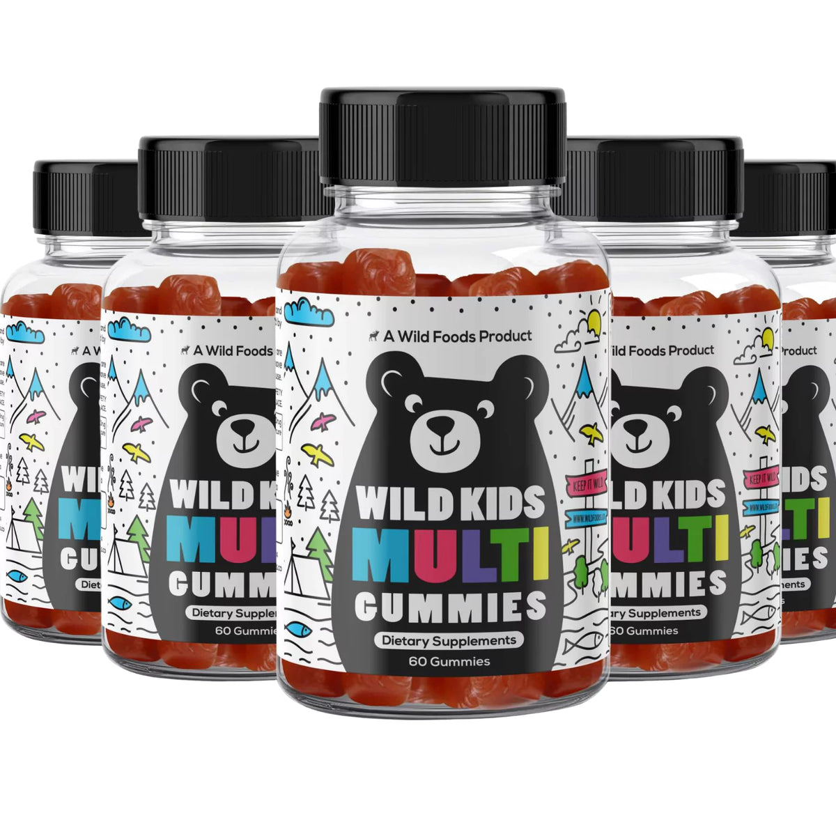 Wholesale of 10 - Wild Kids Multivitamin Gummies